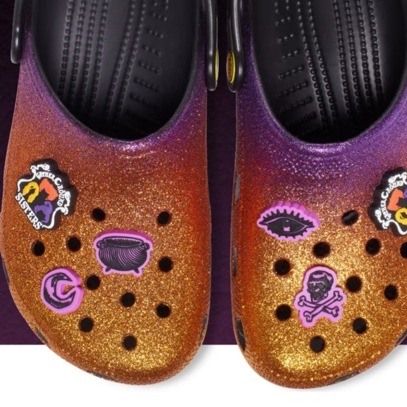 CROCS x Disney Limited Edition Hocus Pocus clogs. Size: US W10/M8. NWT. - Picture 2 of 2